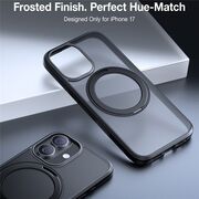 Husa pentru iPhone 17 - Torras Ostand Pro MagSafe Series - Negru
