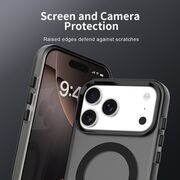 Husa premium pentru iPhone 17 Pro Max VivaShell Fusion compatibila MagSafe, Anti-Shock - Protectie Avansata Display & Camera - Design Slim și Elegant - negru