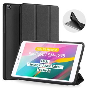Husa pentru Samsung Galaxy Tab A 8.0 2019 SM-T290 / SM-T295 ProCase de tip stand, negru
