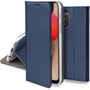 Husa pentru Samsung Galaxy A02s LiteCase Wallet, navy blue