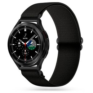 Curea pentru smartwatch Samsung Galaxy watch 4 40 / 42 / 44 / 46 mm Mellow, negru