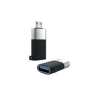 Adaptor OTG XO NB149-G de la USB la micro-USB negru