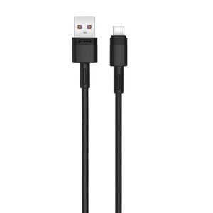 Cablu de incarcare USB - USB Type C 1,0 m 5A XO, negru
