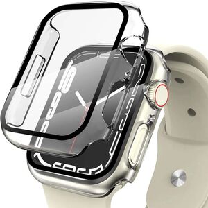 Carcasa protectie ecran Defense 360 compatibila cu Apple Watch 7 / 8 (45 mm) Transparent