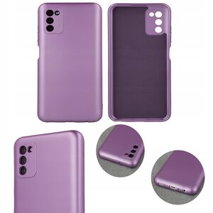 Husa Motorola Moto E7 Power, E7i, metalizata, violet