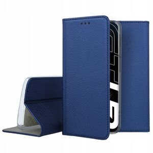 Husa pentru Realme GT 5G Wallet tip carte, navy blue