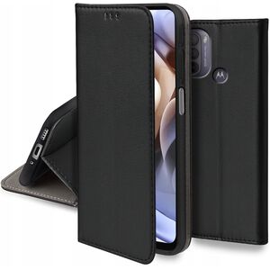 Husa pentru Motorola Moto G31 / G41 Wallet tip carte, negru