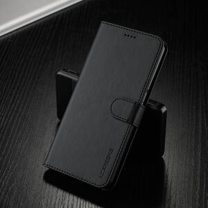 Husa pentru Oppo A96 4G Wallet Premium tip carte, negru