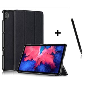 Husa tableta Lenovo Tab P11 / P11 Plus 11 inch ProCase Smart Ultralight de tip stand, negru + stylus cadou
