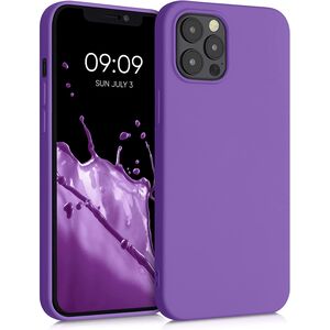 Husa pentru iPhone 12, 12 Pro Liquid Silicone, Orchid Purple