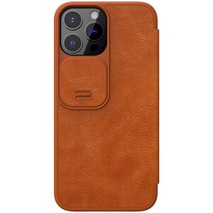 Husa iphone 13 pro max, qin leather pro case, nillkin - maro