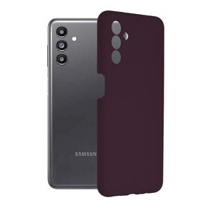 Husa samsung galaxy a13 5g din silicon moale, techsuit soft edge - plum violet
