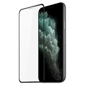 Folie de sticla iphone x / xs / 11 pro, 3d full glue mocolo - negru
