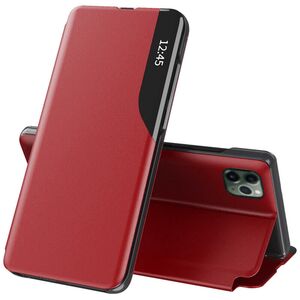 Husa iPhone 11 Pro Eco Leather View Flip Tip Carte - Rosu
