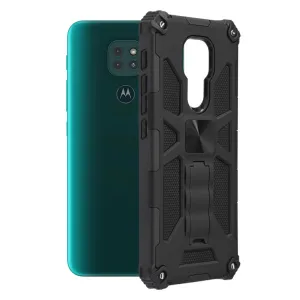 Husa motorola moto g9 play, blazor series, techsuit - negru