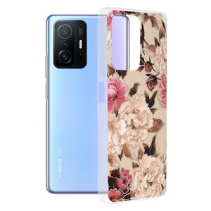 Husa xiaomi 11t / 11t pro marble series, techsuit - mary berry nude