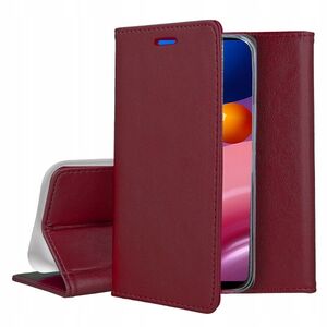 Husa pentru Samsung Galaxy A04s Wallet tip carte, burgundy
