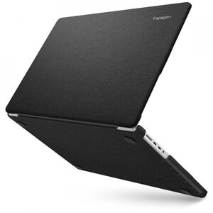 Husa laptop Macbook Pro 16 M1, M2, M3 (2021 / 2022 / 2023), Spigen Urban Fit - negru