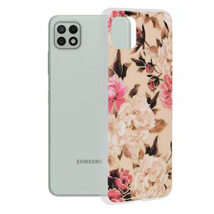 Husa samsung galaxy a22 5g marble series, techsuit - mary berry nude