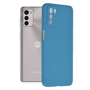 Husa Motorola Moto G42 Techsuit Soft Edge Silicone, albastru