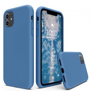 Husa huawei mate 50 pro din silicon moale, techsuit soft edge - denim blue