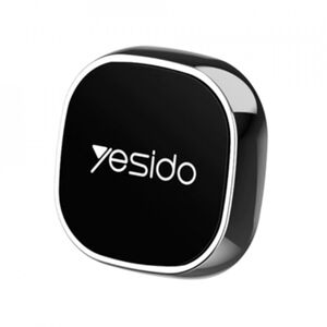 Suport telefon auto magnetic cu adeziv Yesido C81, negru