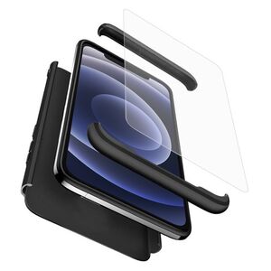 [Pachet 360°] Husa + Folie iPhone 12 GKK Original - Negru