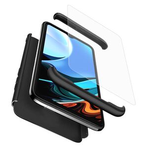 [Pachet 360°] Husa + Folie Xiaomi Redmi 9T GKK Original - Negru
