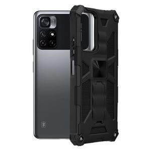 Husa Xiaomi Poco M4 Pro 5G Techsuit Blazor, negru