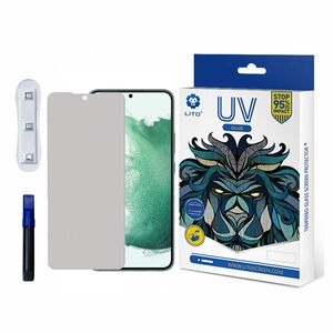 Folie sticla Samsung Galaxy S23 Plus Lito UV Glue, privacy