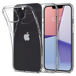 Husa iPhone 13 mini Spigen Liquid Crystal, transparenta