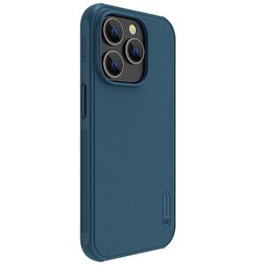 Husa iPhone 14 Pro Nillkin Super Frosted Shield Pro, albastru