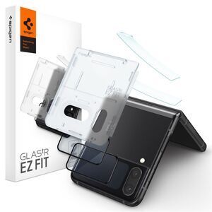[Pachet 2x] Folie Samsung Galaxy Z Flip 4 Spigen Glas.tR EZ Fit, clear