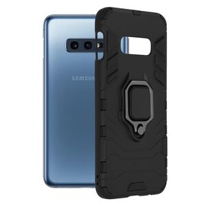 Husa Samsung Galaxy S10e Techsuit Silicone Shield, Negru