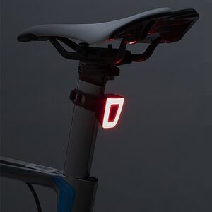 Stop bicicleta spate LED waterproof RockBros, negru, TT30-WD