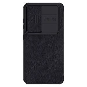 Samsung galaxy s23 plus Nillkin - qin leather pro case - black