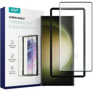 Folie sticla cu kit de instalare pentru Samsung Galaxy S23 Ultra ESR SCREEN SHIELD