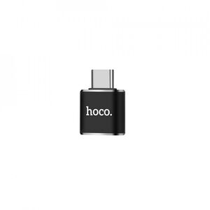 Adaptor OTG Type-C la USB Hoco UA5, 2.4A, negru