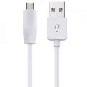 Cablu de date Micro-USB Hoco X1 2.1A 1M  - Alb