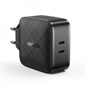 Incarcator priza USB-C 66W, Ugreen, negru, 70867