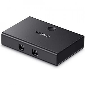 Switcher 2x USB-B la USB, 480Mbps Ugreen, negru, 30345