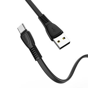 Cablu transfer date Type-C Hoco X40, 2.4A, 1m, negru