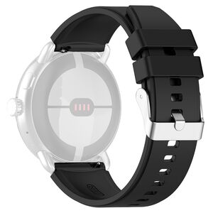 Curea ceas Techsuit - Watchband 22mm (W026) - Samsung Galaxy Watch (46mm) / Watch 3 / Gear S3, Huawei Watch GT / GT 2 / GT 2e / GT 2 Pro / GT 3 (46 mm) - negru