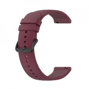 Curea smartwatch samsung galaxy watch (46mm) / watch 3 / gear s3, huawei watch gt / gt 2 / gt 2e / gt 2 pro / gt 3 (46 mm), techsuit w001 - rosu inchis