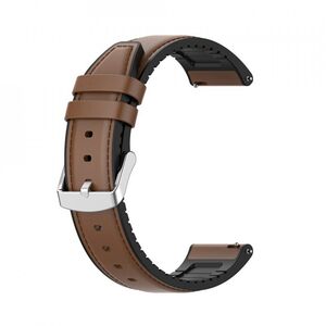 Curea smartwatch samsung galaxy watch 4, galaxy watch active 1 / 2 (40 mm / 44 mm), huawei watch gt / gt 2 / gt 3 (42 mm), techsuit w007 - maro