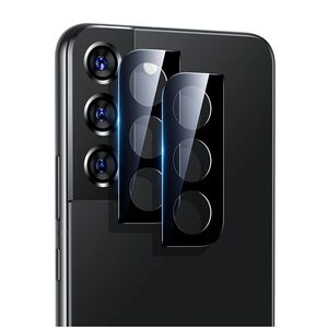 [Pachet 2x] Folie sticla camera Samsung Galaxy S22 5G / S22+ Plus 5G ESR Lens Protector, negru