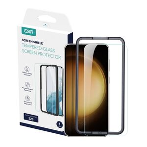 Folie sticla Samsung Galaxy S23 ESR Screen Shield, transparenta