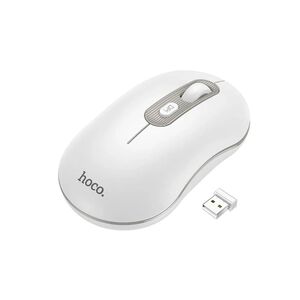 Mouse wireless pentru laptop Hoco GM21, 1600 DPI, alb