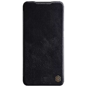 Husa Samsung Galaxy A14 tip carte Nillkin - qin leather case - negru
