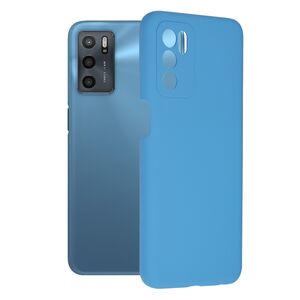 Husa pentru Oppo A16, A16s, A54s - Soft Silicone - Albastru